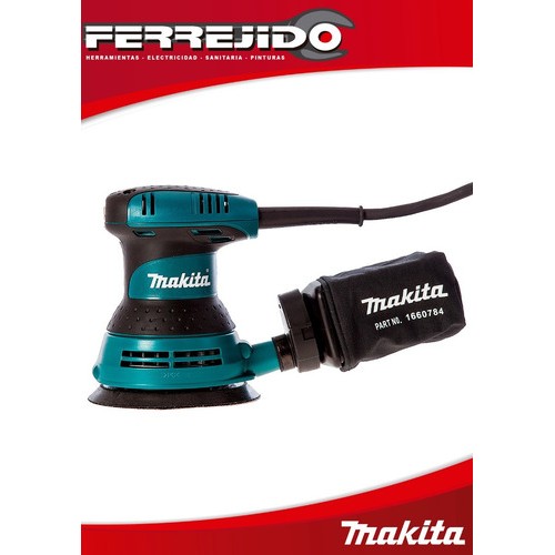 Lijadora Roto-orbital 300w Makita 125mm B05030- Ferrejido