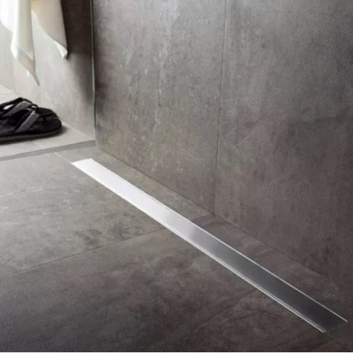 Rejilla Lineal Piso Ducha C/tapa Ac Inox 50cm