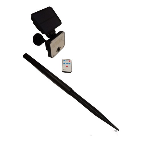 Foco Solar Led 100w Pincho/amurar Control Remoto