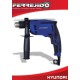 Taladro Percutor 600w 13mm Hyundai Kit C/acces.