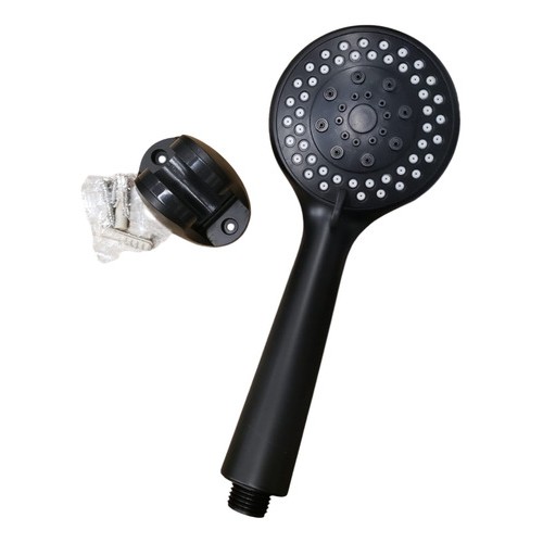 Kit Ducha Teléfono Negro, Completo