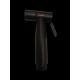 Ducha Higiénica Negra Gatillo Llave Paso Rimontti- Ferrejido
