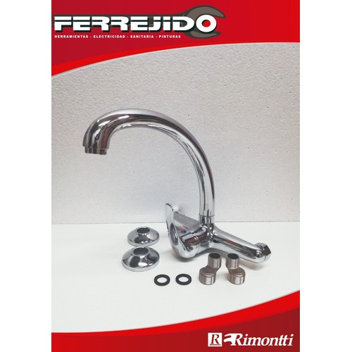 Monocomando Cocina Pared Rimontti 15cm 40mm- Ferrejido