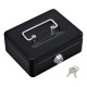 Caja Metálica De Seguridad Cofre 25 Cm