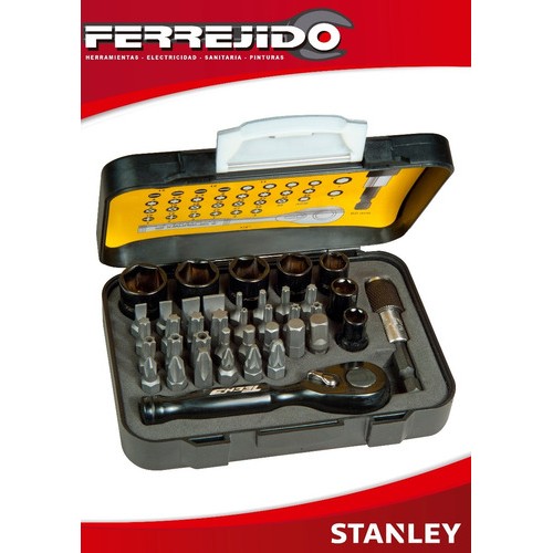 Juego De Dados P/motos C/crique 39pzs Stanley- Ferrejido