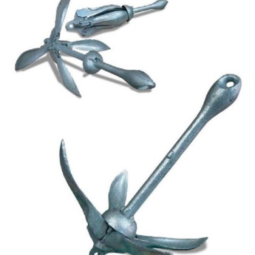 Ancla 2,5 Kg Tipo Paragua P/fondeo Kayak Bote