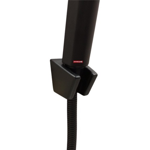 Soporte De Ducha Negro Fijo Plástico Rimontti