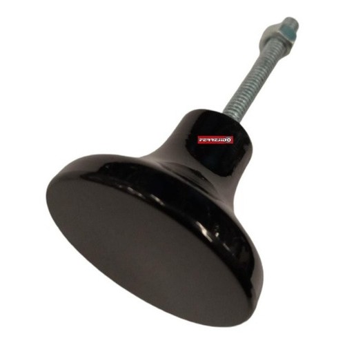 Tirador Manija Negro Redondo Chico X 2