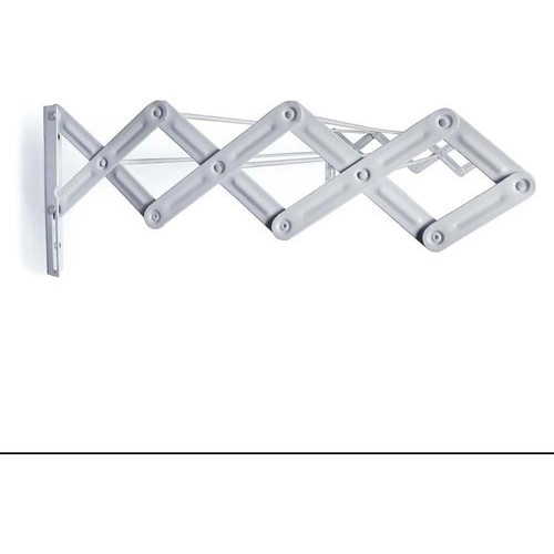 Tendedero Pared Plegable 80cm Mor Blanco