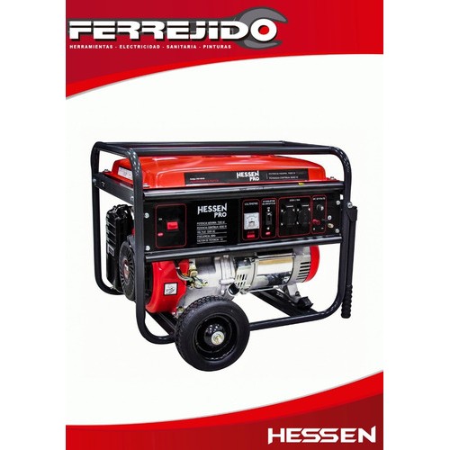 Generador Monofásico 7000w Hessen Pro 016-6642