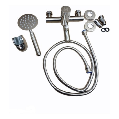 Monocomando Bañera Rimontti Palito Satinado