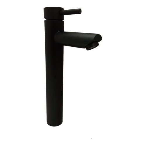 Monocomando Wico Lavatorio Negro Palito 31cm