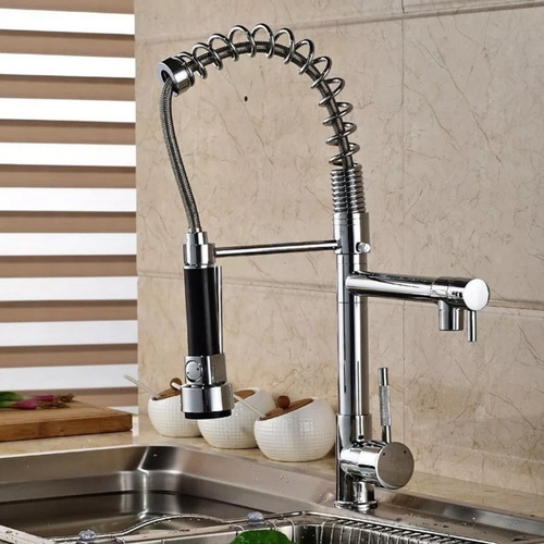 Monocomando Cocina Lujo Rimontti Pico Gatillo