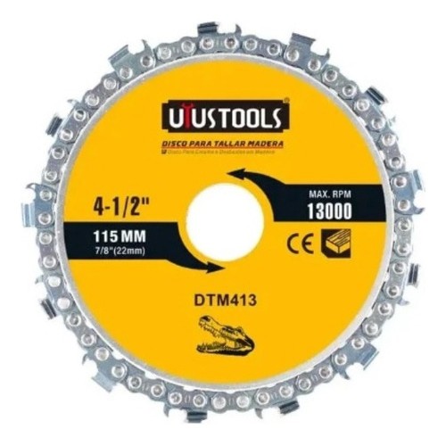 Disco Cadena Motosierra P/amoladora 115mm