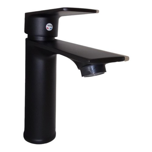 Monocomando Lavatorio Premium Negro 18 Cm
