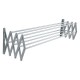 Tendedero Plegable Acordeón Pared Aluminio