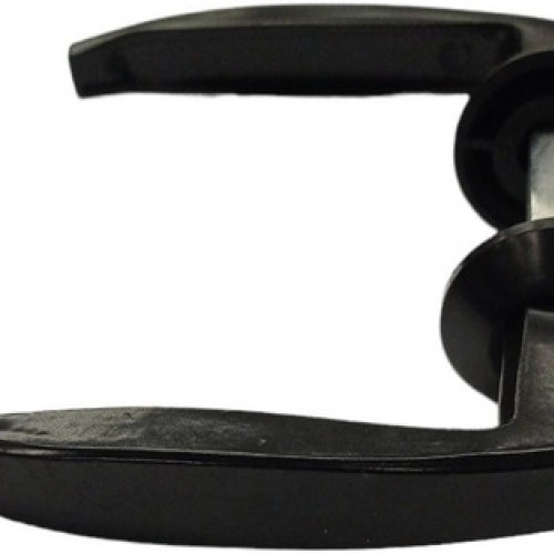 Pestillo Manija Metalico Negro 8 Mm