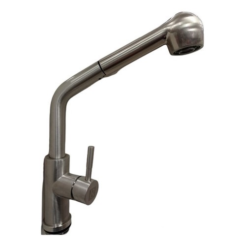 Monocomando Satinado Rimontti Extraible Palito