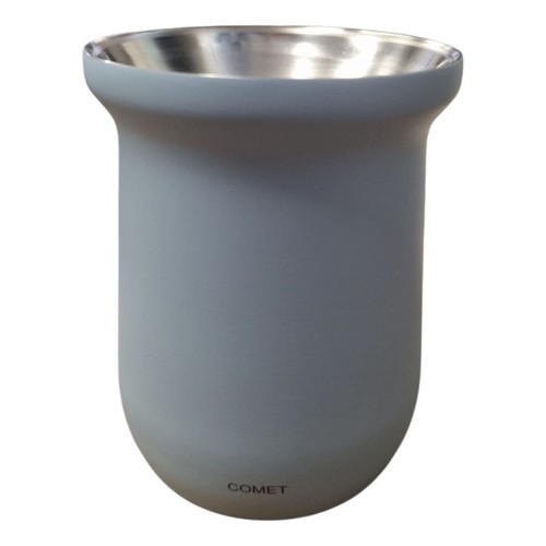 Mate Acero Inox. Doble Pared Comet Hammertone