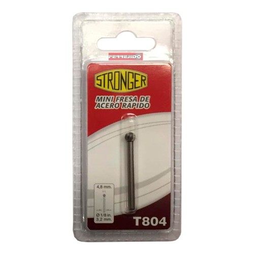 Mini Fresa Acero Rápido Stronger Minitorno T804