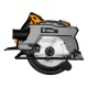 Sierra Circular 7 1/4 Deko Dkcs18g185 1600w Color Amarillo