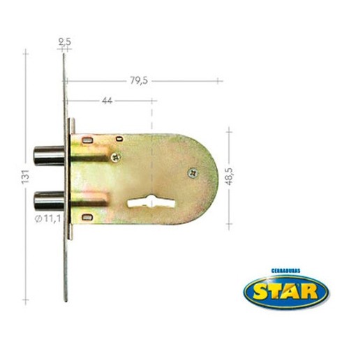 Cerrojo Star 550s Pasador Redondo