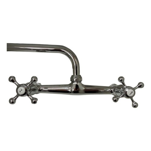 Mezcladora Cocina Pared Pico Bajo Wico