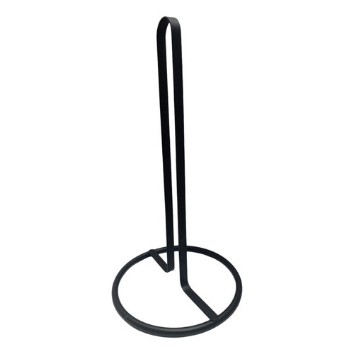 Portarrollo De Papel De Cocina Negro