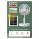 Ventilador Solar Portátil Usb Telescópico