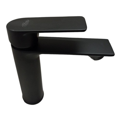 Monocomando Lavatorio Premium Negro 18 Cm