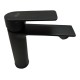 Monocomando Lavatorio Premium Negro 18 Cm