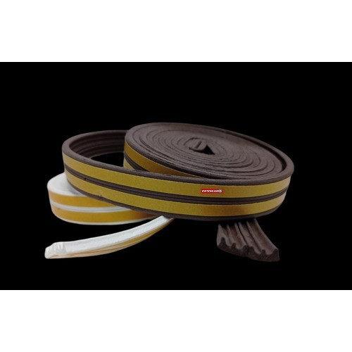 Burlete Autoadhesivo Goma Perfil E 