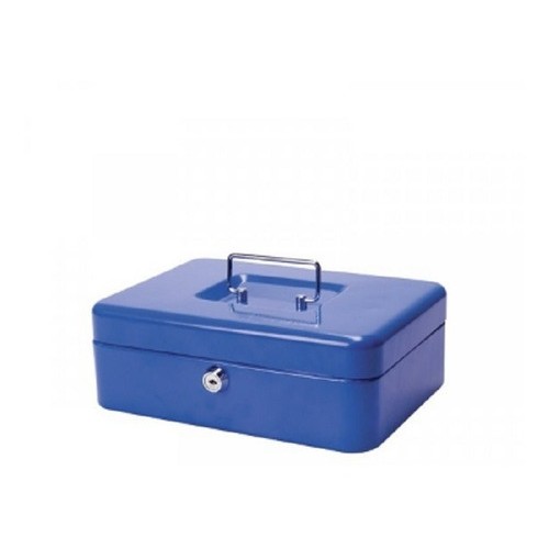 Caja Metálica De Seguridad Cofre 25 Cm