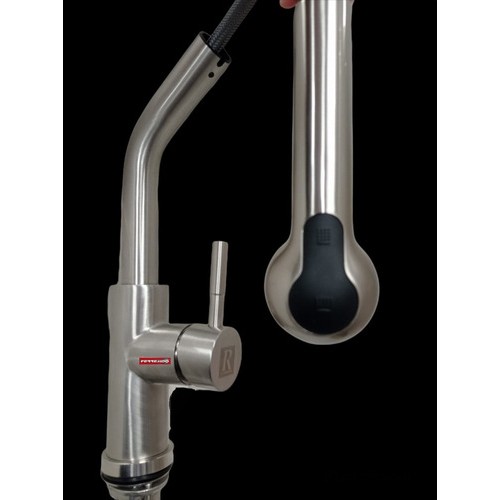 Monocomando Satinado Rimontti Extraible Palito