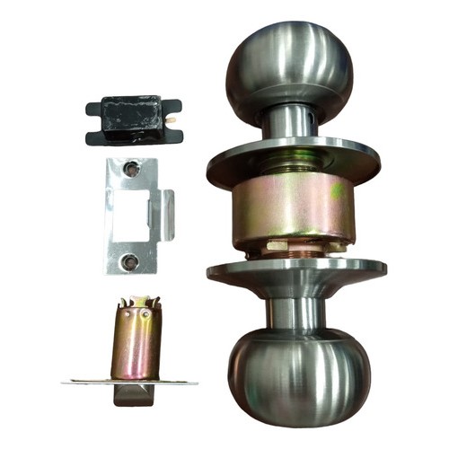 Pomo Puerta Ciego Acero Inox