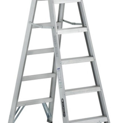 Escalera Aluminio 2,13m Cuprum Doble Acceso 7esc- Ferrejido