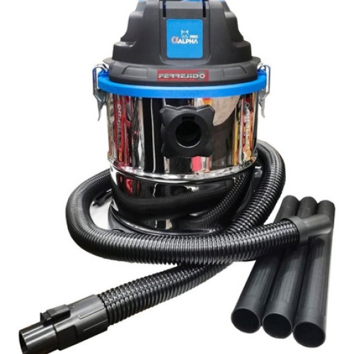 Aspiradora Seco-humedo 1250w Alpha-pro Inox 12l- Ferrejido