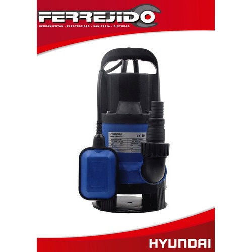 Bomba Sumergible 1/2hp 5mts Hyundai Hysp400- Ferrejido