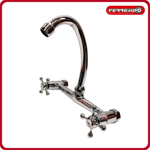 Mezcladora Cocina Pared 20cm Rimontti Pico Alto