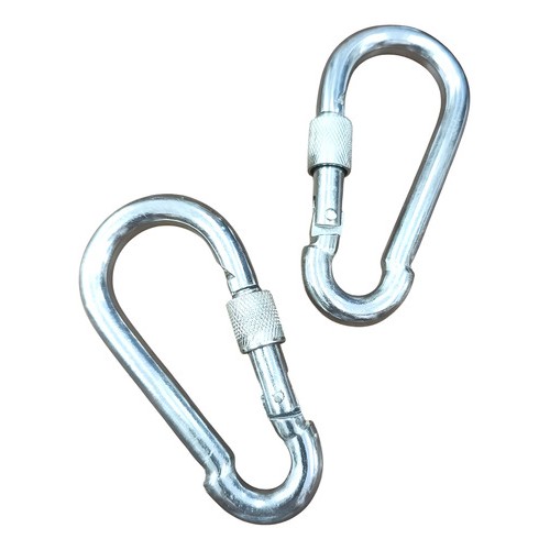 Mosquetón Con Rosca 8x80mm Par