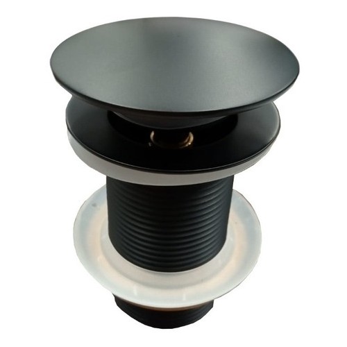 Valvula Desague Lavatorio Tiptop Negro Bce 50838s- Ferrejido