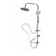Barral Exterior Ducha Cilindrico Cromado S/grif