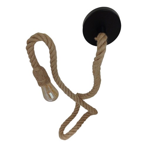 Colgante Artefacto Cuerda Sisal Yute 1.5 Mts