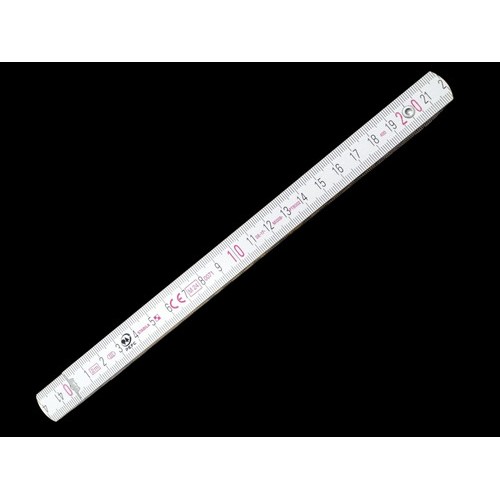 METRO STABILA PLEGABLE MADERA BLANCO 2 MTS