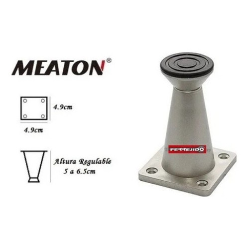Pata Para Muebles Plástica 5 Cm Meatón