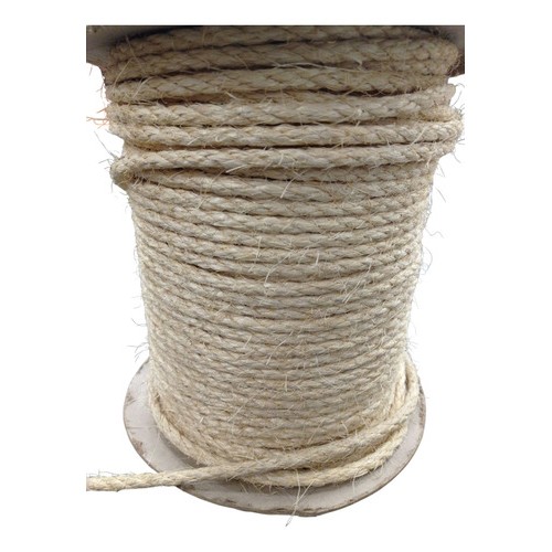 Cuerda Sisal Yute 6mm X 5mt
