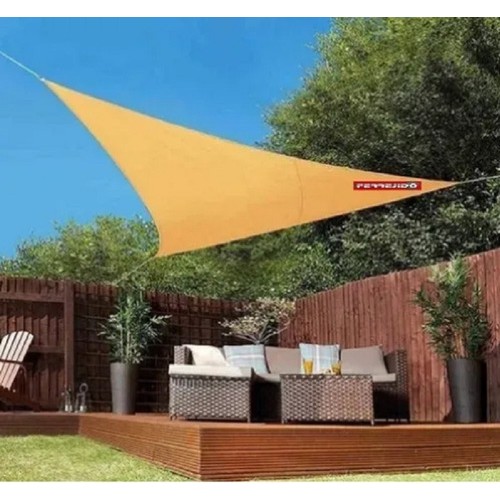 Malla Sombra Vela Toldo 3,6 X 3,6mts Jardin