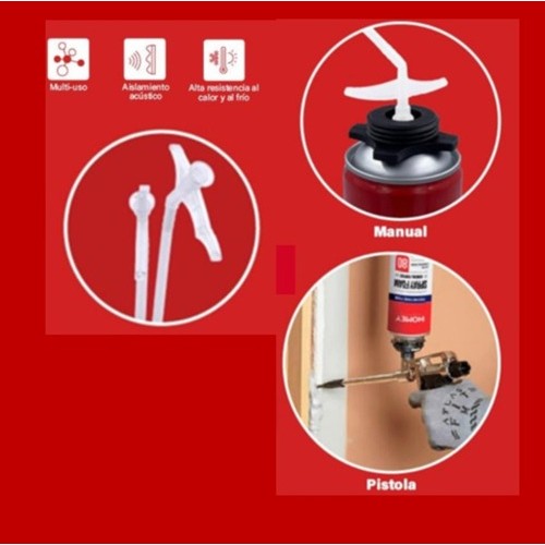 Espuma Poliuretano Proyectable P/pistola 750ml