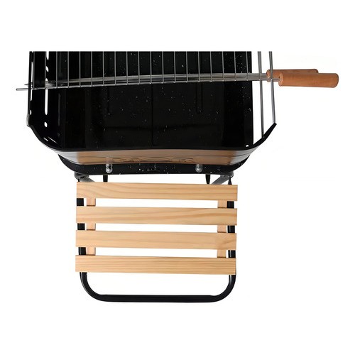 Parrillero A Carbón Rodeiro Mor C/ruedas Y Acces