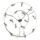 TENDEDERO ROPA COLGAR METAL CIRCULAR 15 PALILLOS ACERO INOXIDABLE